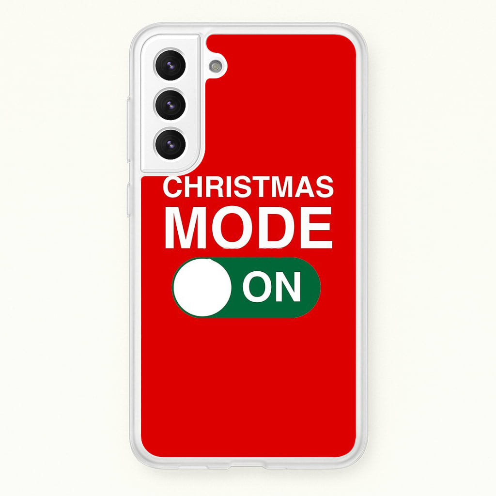Christmas Mode On  - Elf Phone Case for Galaxy S21FE
