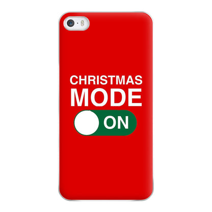 Christmas Mode On Phone Case for iPhone 5 / 5s / SE 2016