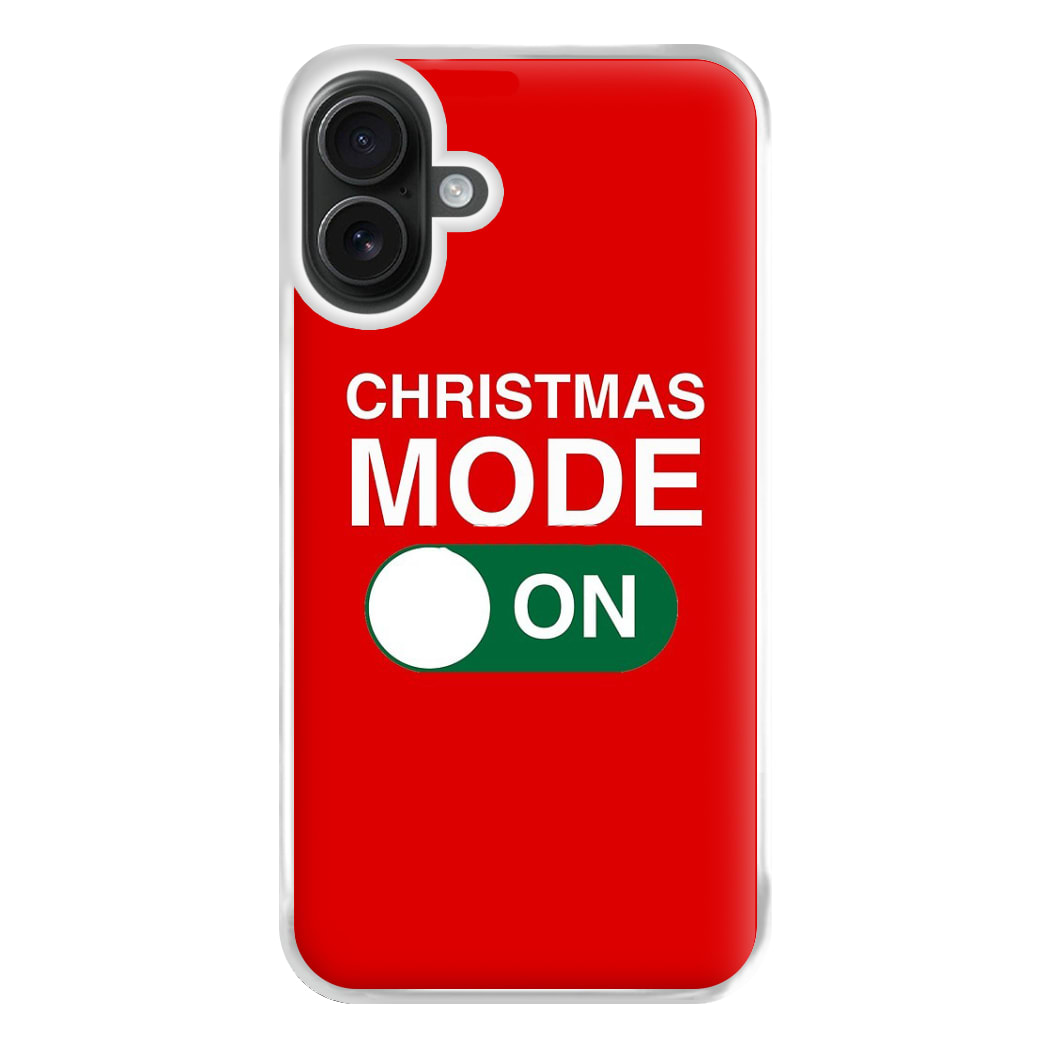 Christmas Mode On Phone Case for iPhone 16 Plus