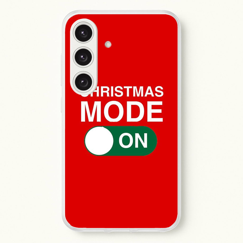 Christmas Mode On  - Elf Phone Case for Galaxy S25