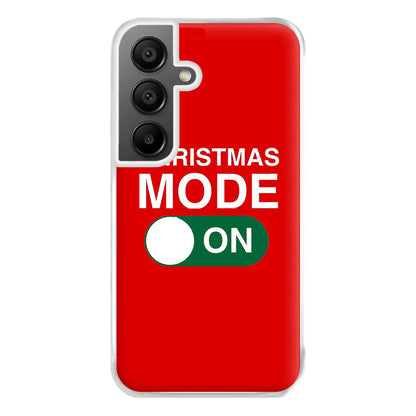 Christmas Mode On Phone Case for Galaxy A55