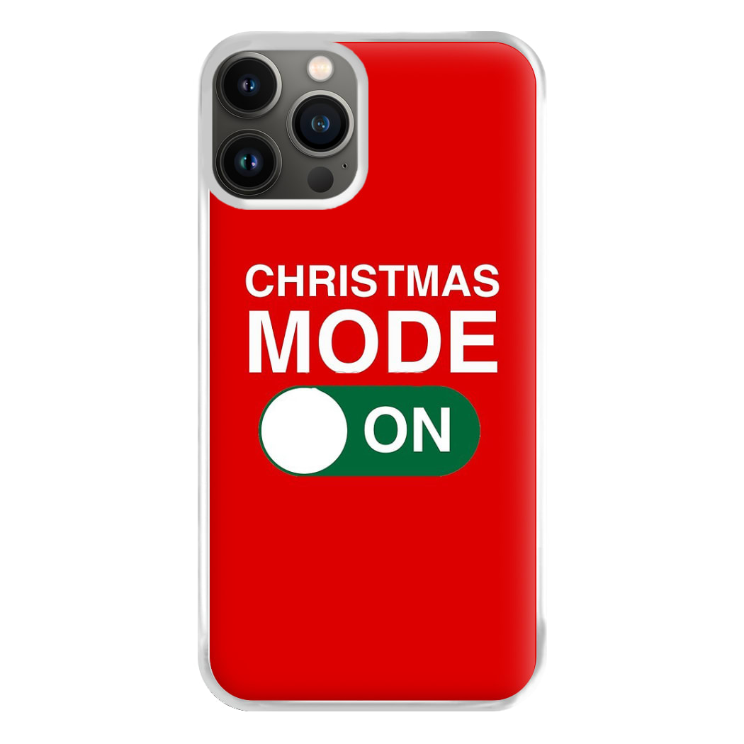 Christmas Mode On Phone Case for iPhone 13 Pro Max