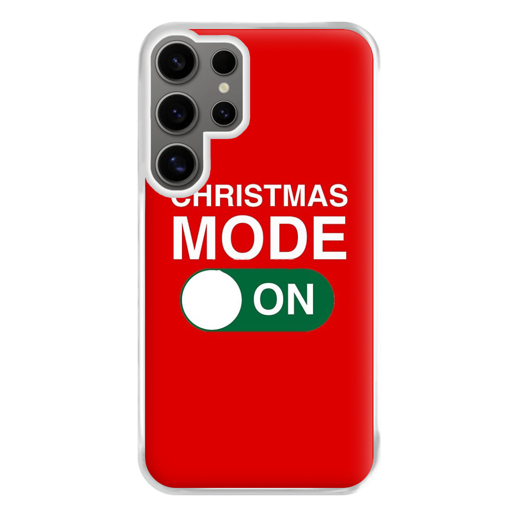 Christmas Mode On Phone Case for Galaxy S24 Ultra