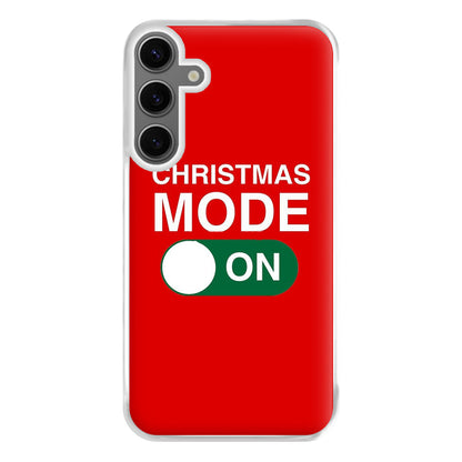 Christmas Mode On Phone Case for Galaxy S24FE