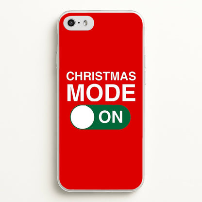 Christmas Mode On  - Elf Phone Case for iPhone 5 / 5s / SE 2016