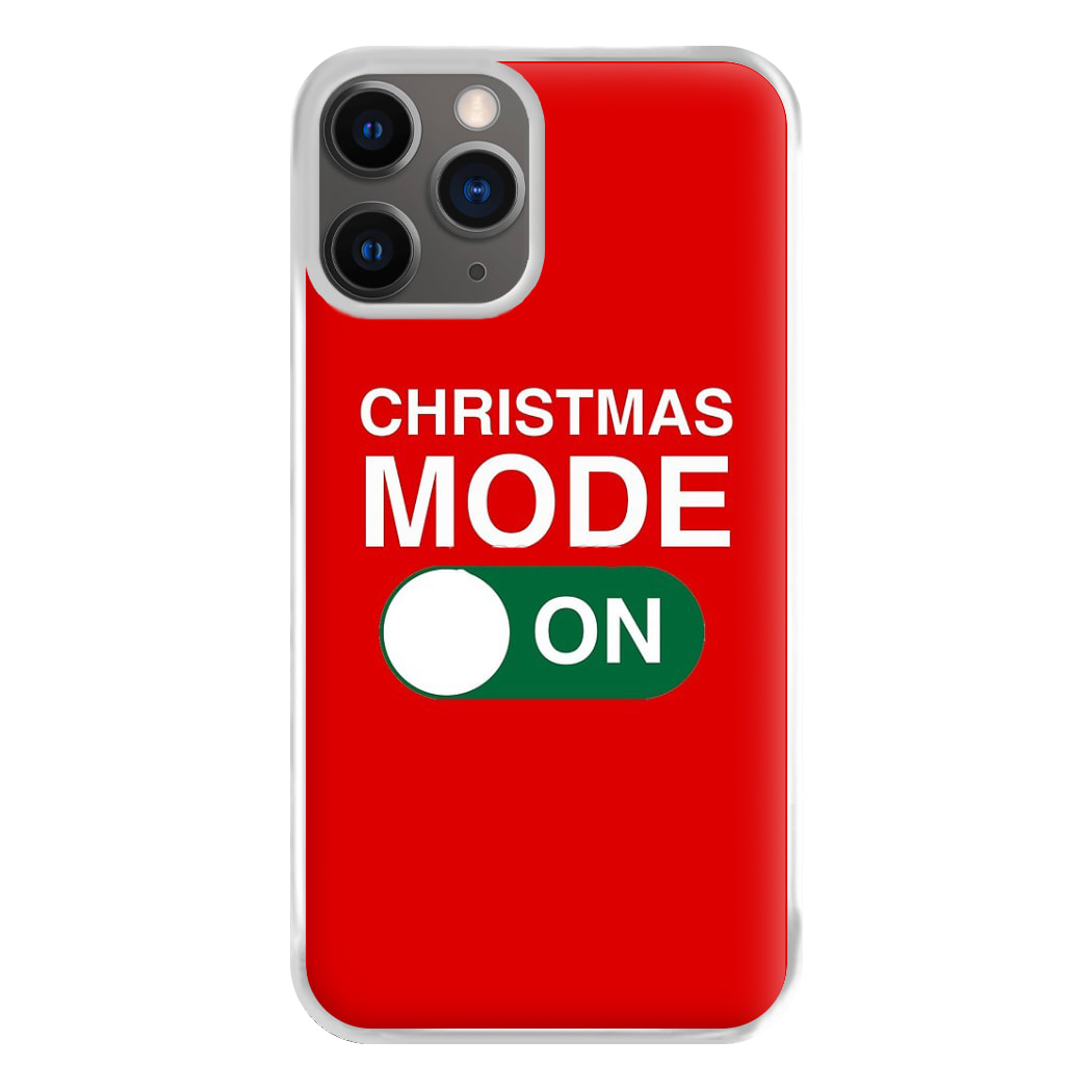 Christmas Mode On Phone Case for iPhone 12 Pro Max