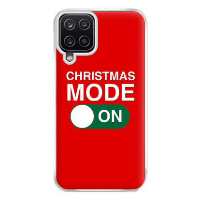 Christmas Mode On Phone Case for Galaxy A12