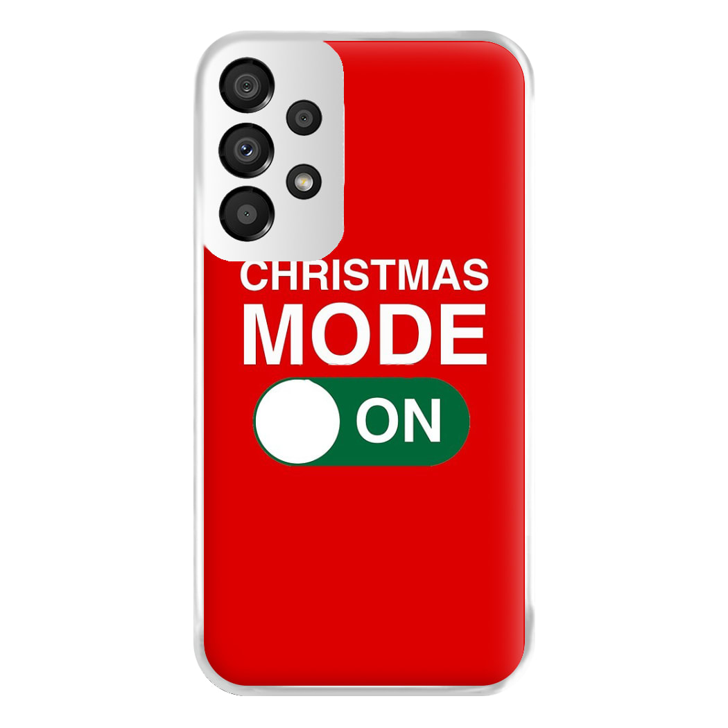 Christmas Mode On Phone Case for Galaxy A33