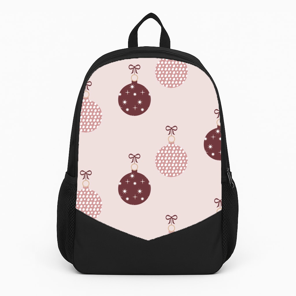 Christmas Bauble Pattern Backpack