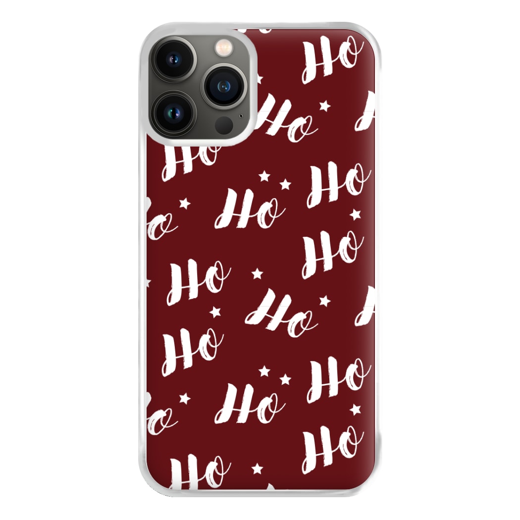 Ho Ho Ho Christmas Pattern Phone Case for iPhone 11 Pro Max