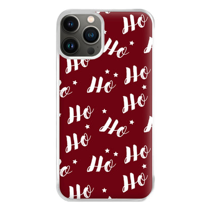 Ho Ho Ho Christmas Pattern Phone Case for iPhone 11 Pro Max