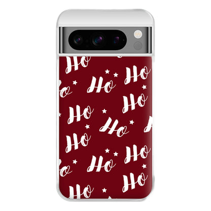 Ho Ho Ho Christmas Pattern Phone Case for Google Pixel 8 Pro