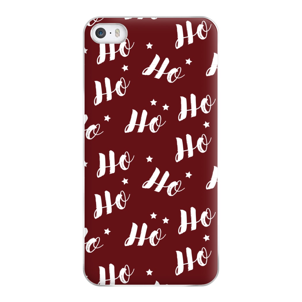 Ho Ho Ho Christmas Pattern Phone Case for iPhone 5 / 5s / SE 2016