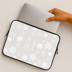Let It Snow Christmas Pattern MacBook Case