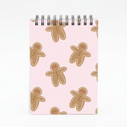 Gingerbread Men Christmas Pattern Notebook 4