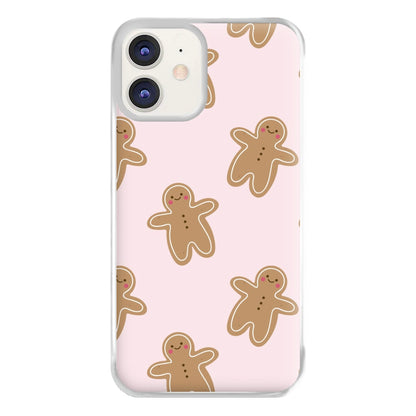 Gingerbread Men Christmas Pattern Phone Case for iPhone 11