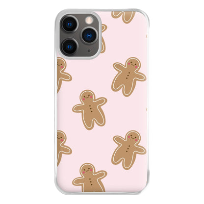 Gingerbread Men Christmas Pattern Phone Case for iPhone 12 Pro Max