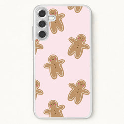 Gingerbread Men Christmas Pattern Phone Case for Galaxy A17