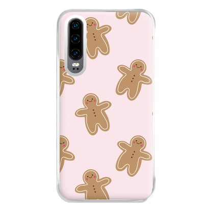 Gingerbread Men Christmas Pattern Phone Case for Huawei P30