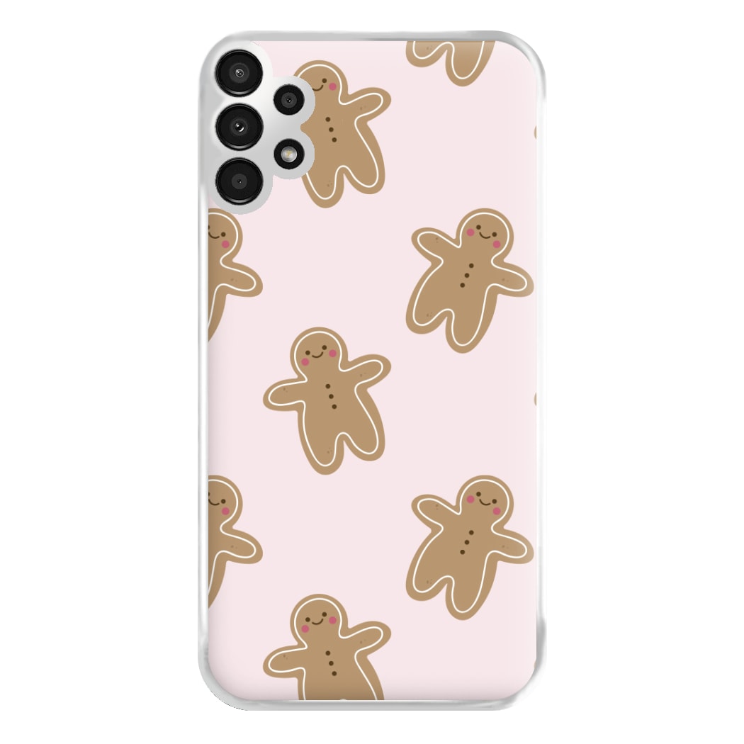 Gingerbread Men Christmas Pattern Phone Case for Galaxy A13