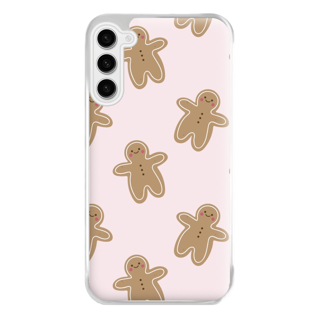 Gingerbread Men Christmas Pattern Phone Case for Galaxy S23FE