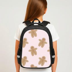 Gingerbread Men Christmas Pattern Backpack