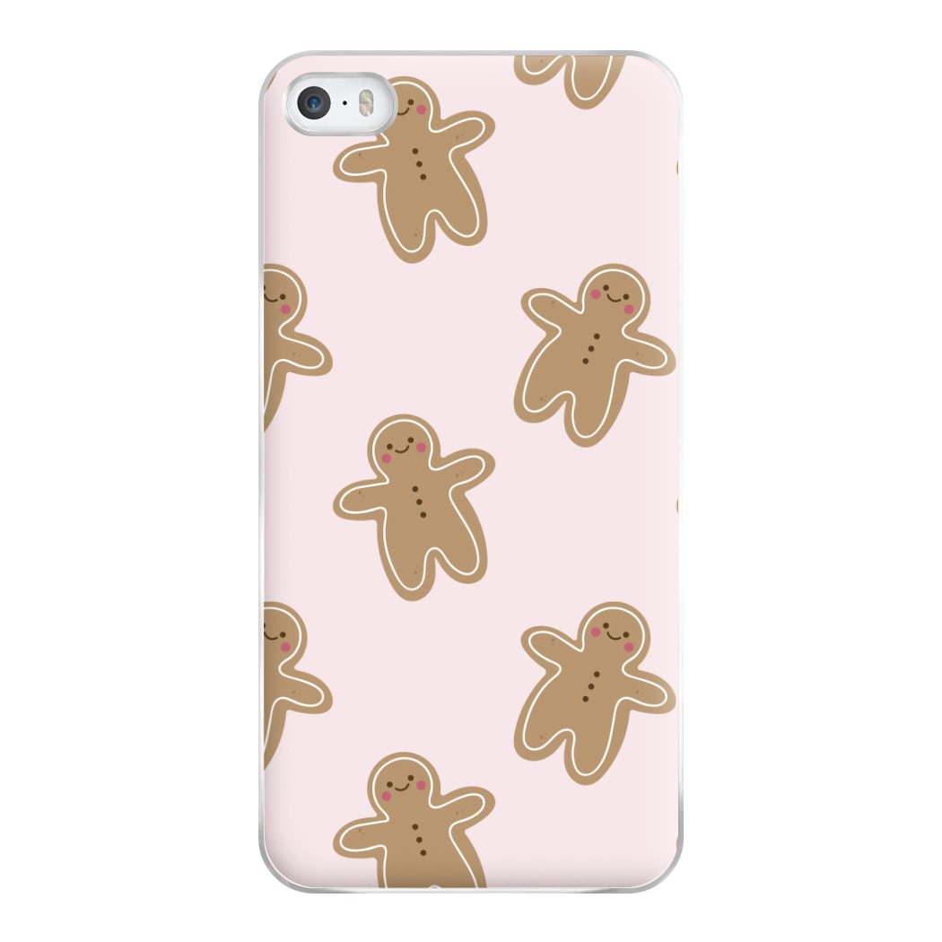 Gingerbread Men Christmas Pattern Phone Case for iPhone 5 / 5s / SE 2016