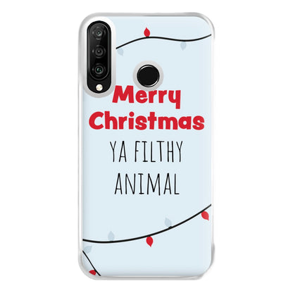 Merry Christmas Ya Filthy Animal Phone Case for Huawei P30 Lite