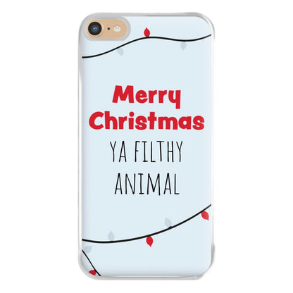 Merry Christmas Ya Filthy Animal Phone Case for iPhone 6 Plus / 7 Plus / 8 Plus