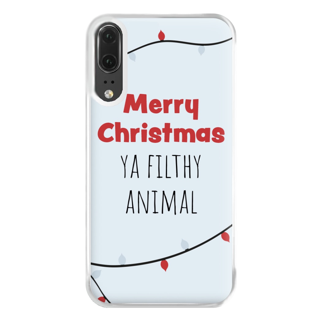 Merry Christmas Ya Filthy Animal Phone Case for Huawei P20