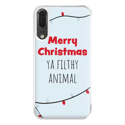 Merry Christmas Ya Filthy Animal Phone Case for Huawei P20