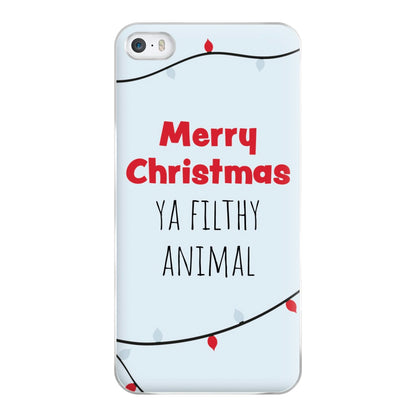 Merry Christmas Ya Filthy Animal Phone Case for iPhone 5 / 5s / SE 2016