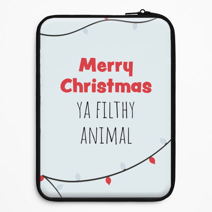 Merry Christmas Ya Filthy Animal Universal Laptop Sleeve