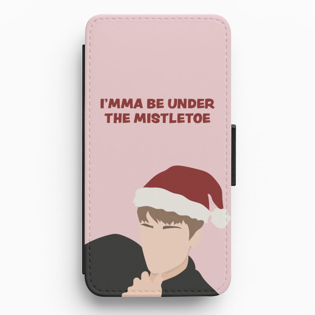 Imma Be Under The Misteltoe - Justin Bieber Flip / Wallet Phone Case
