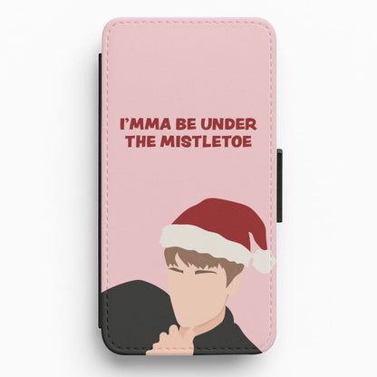 Imma Be Under The Misteltoe - Justin Bieber Flip / Wallet Phone Case