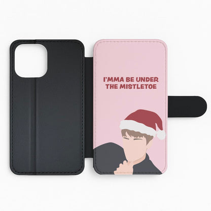 Imma Be Under The Misteltoe - Justin Bieber Flip Phone Case