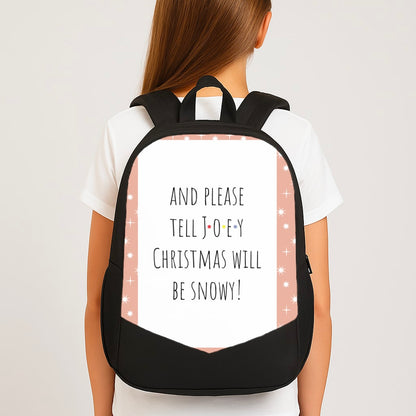 And Please Tell Joey School Bag