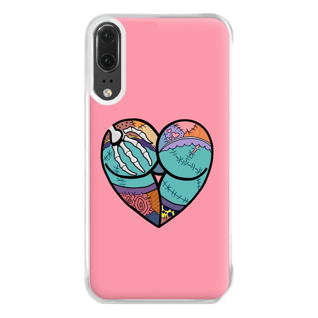 Sally And Jack Heart - TNBC Phone Case for Huawei P20