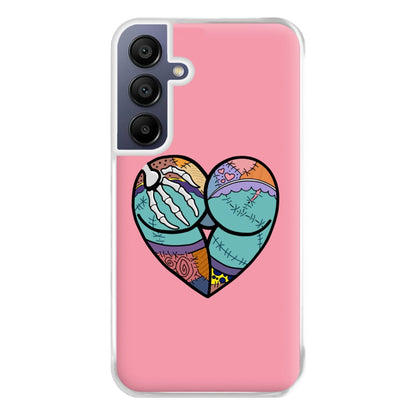 Sally And Jack Heart - TNBC Phone Case for Galaxy A16