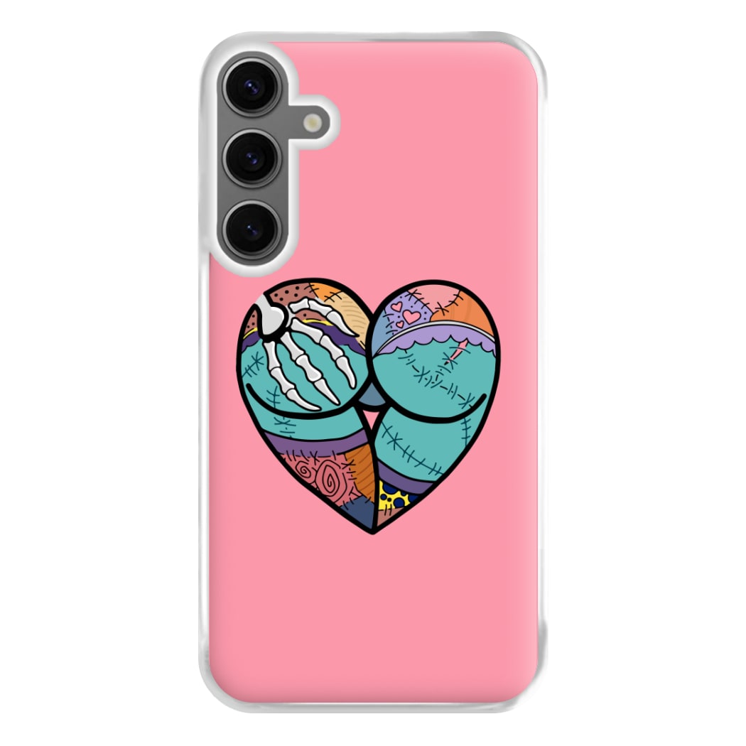 Sally And Jack Heart - TNBC Phone Case for Galaxy S24FE