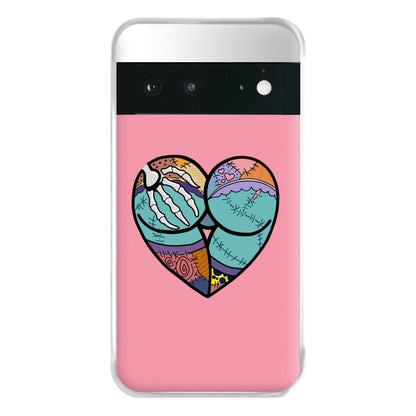 Sally And Jack Heart - TNBC Phone Case for Google Pixel 6a