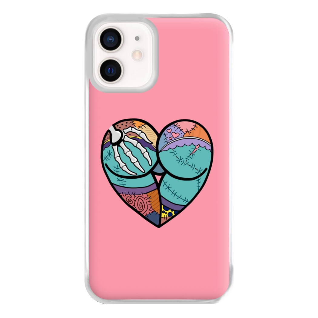 Sally And Jack Heart - TNBC Phone Case for iPhone 12 Mini