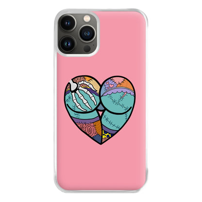 Sally And Jack Heart - TNBC Phone Case for iPhone 13 Pro Max