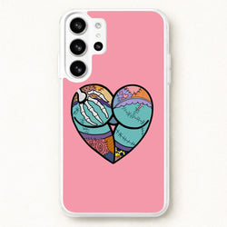 Sally And Jack Heart - TNBC Phone Case for Galaxy S26 Ultra