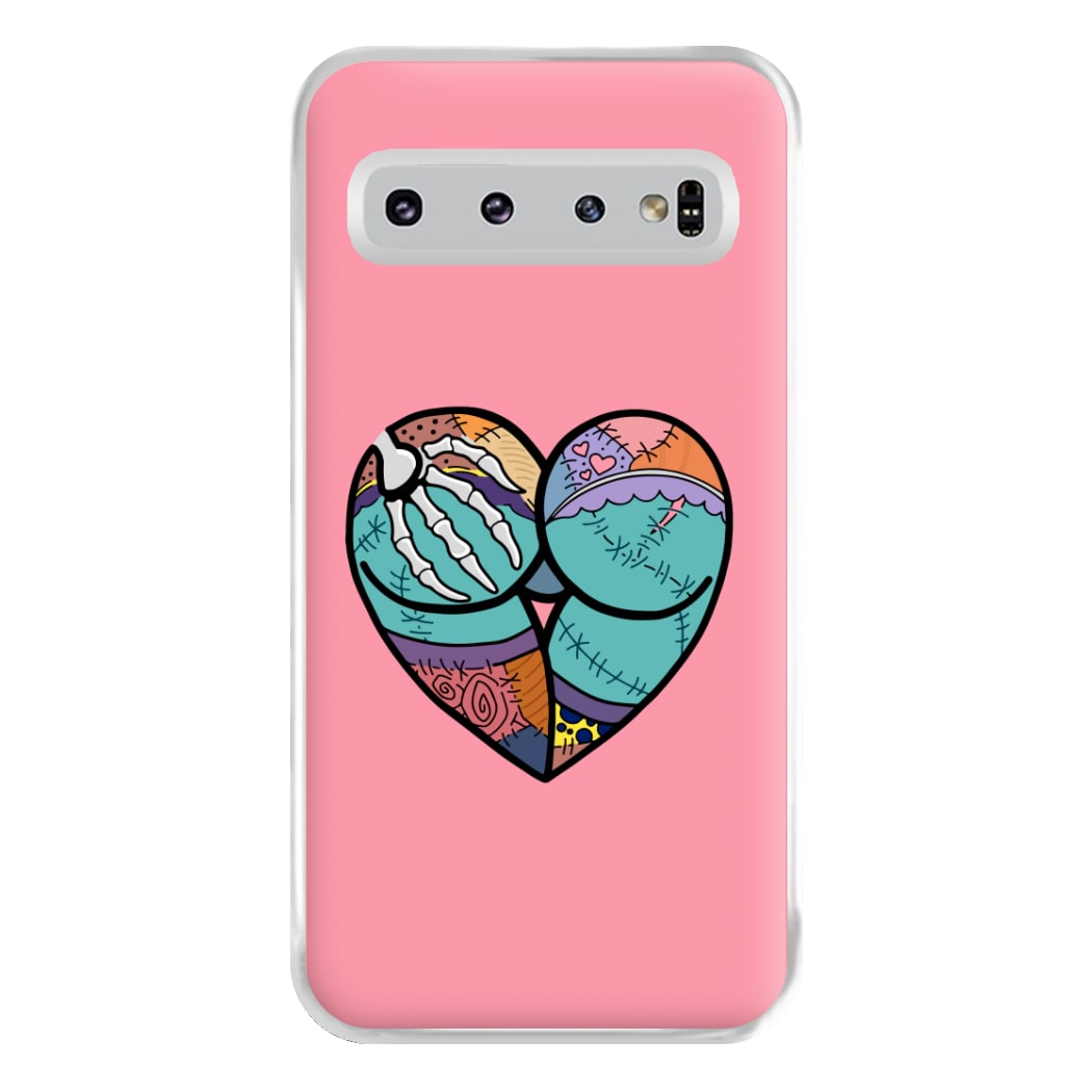 Sally And Jack Heart - TNBC Phone Case for Galaxy S10 Plus