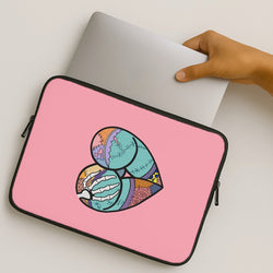 Sally And Jack Heart - TNBC MacBook Case
