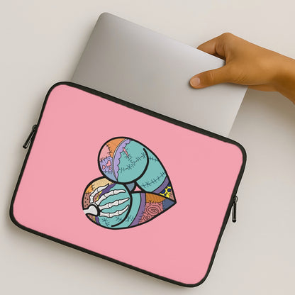 Sally And Jack Heart - TNBC MacBook Case