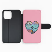 Sally And Jack Heart - TNBC Flip / Wallet Phone Case 2
