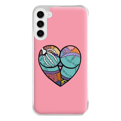 Sally And Jack Heart - TNBC Phone Case for Galaxy S23FE