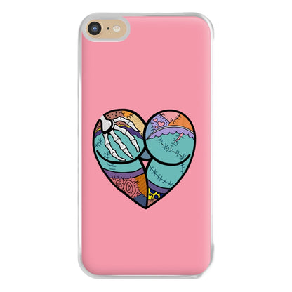 Sally And Jack Heart - TNBC Phone Case for iPhone 6 Plus / 7 Plus / 8 Plus